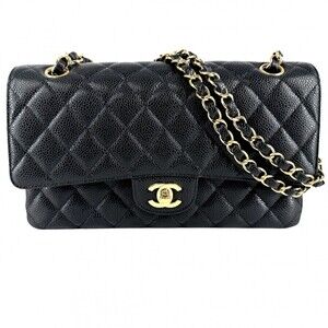 Chanel Matelassé 25 Shoulder Bag for Women, Double Chain, Coco Mark, Flap, Ba...